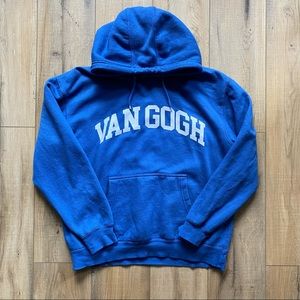 Urban Outfitters Altru Apparel Van Gogh Collegiate Hoodie Sweatshirt